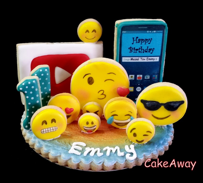 Emmys cookie topper