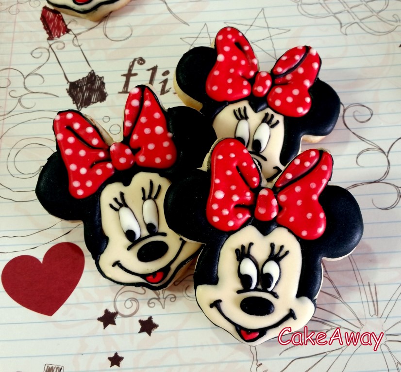 Minnie Mouse cookies
