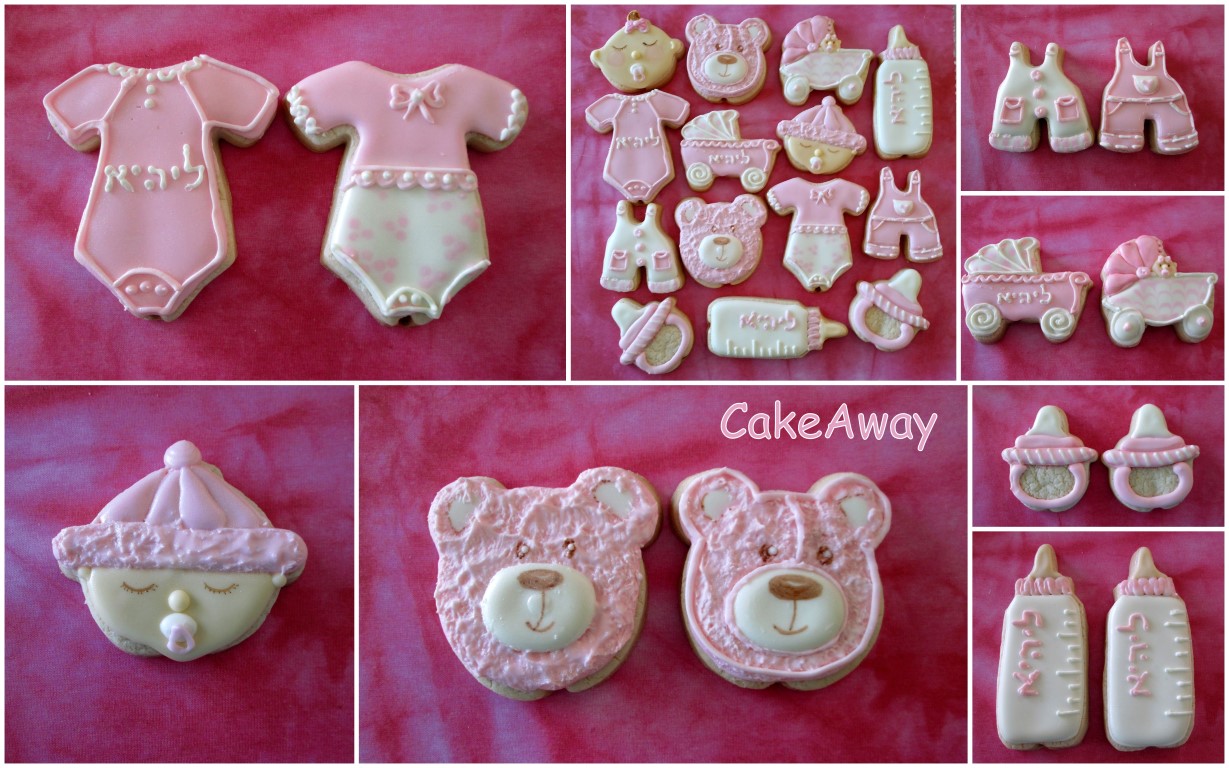 baby girl cookies