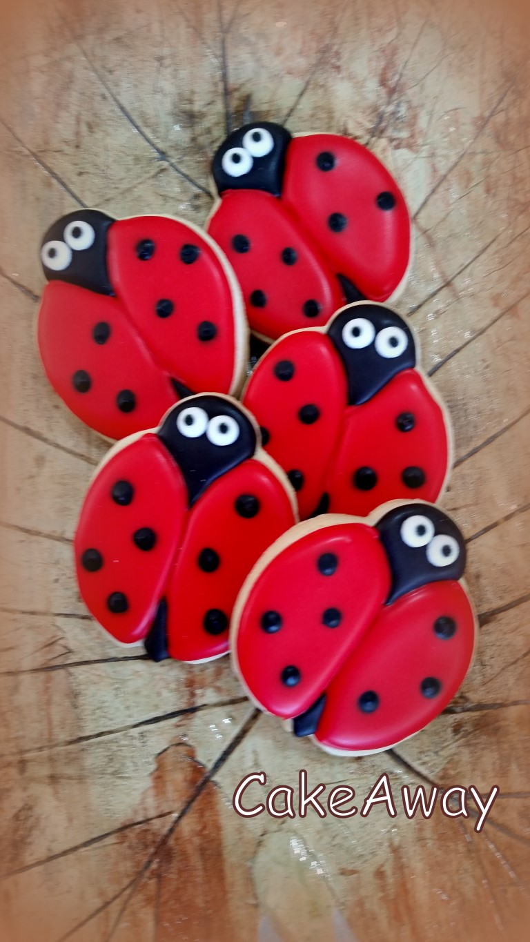 lady bug cookies