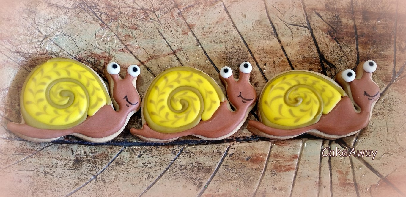 snail cookies
